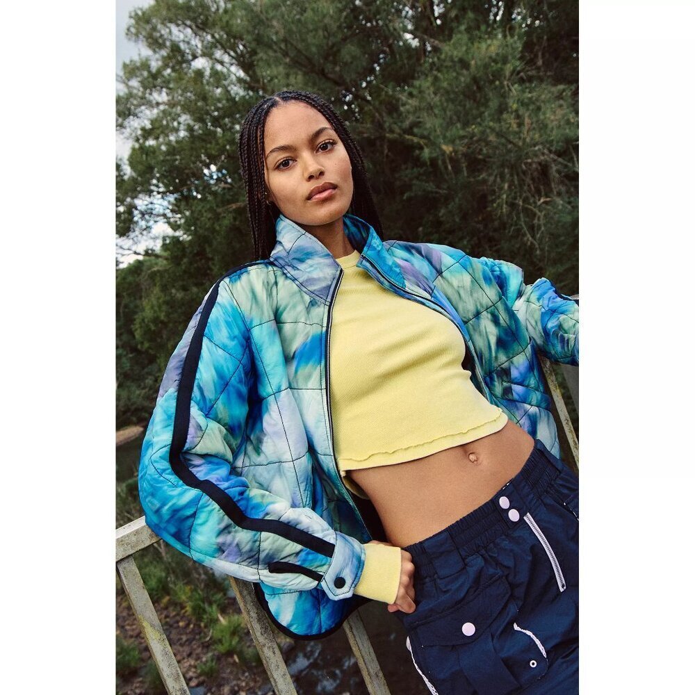 NWT FP Movement Pippa Printed Packable Jacket NWT - image 5